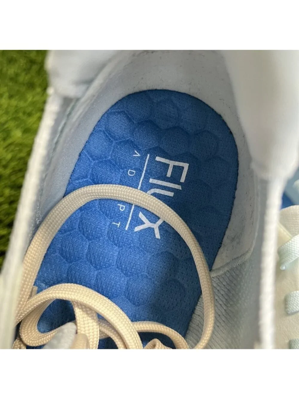 Flux Footwear Adapt Trainer Icecube Blue Mens Size 9.5 Athletic Shoes Sneakers